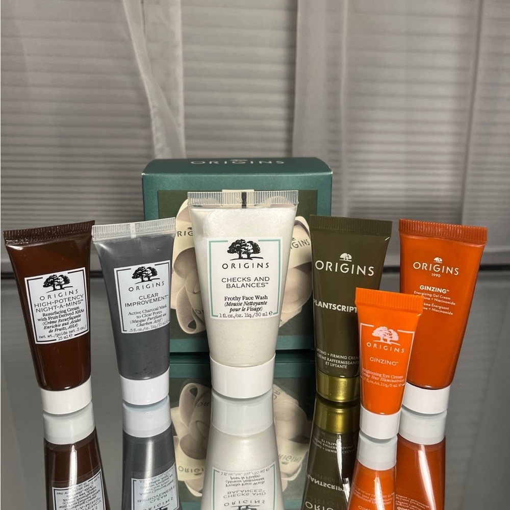 ORIGINS Travel Skincare (Plantscription, Ginzing, Nightamins, Cleanser, etc)